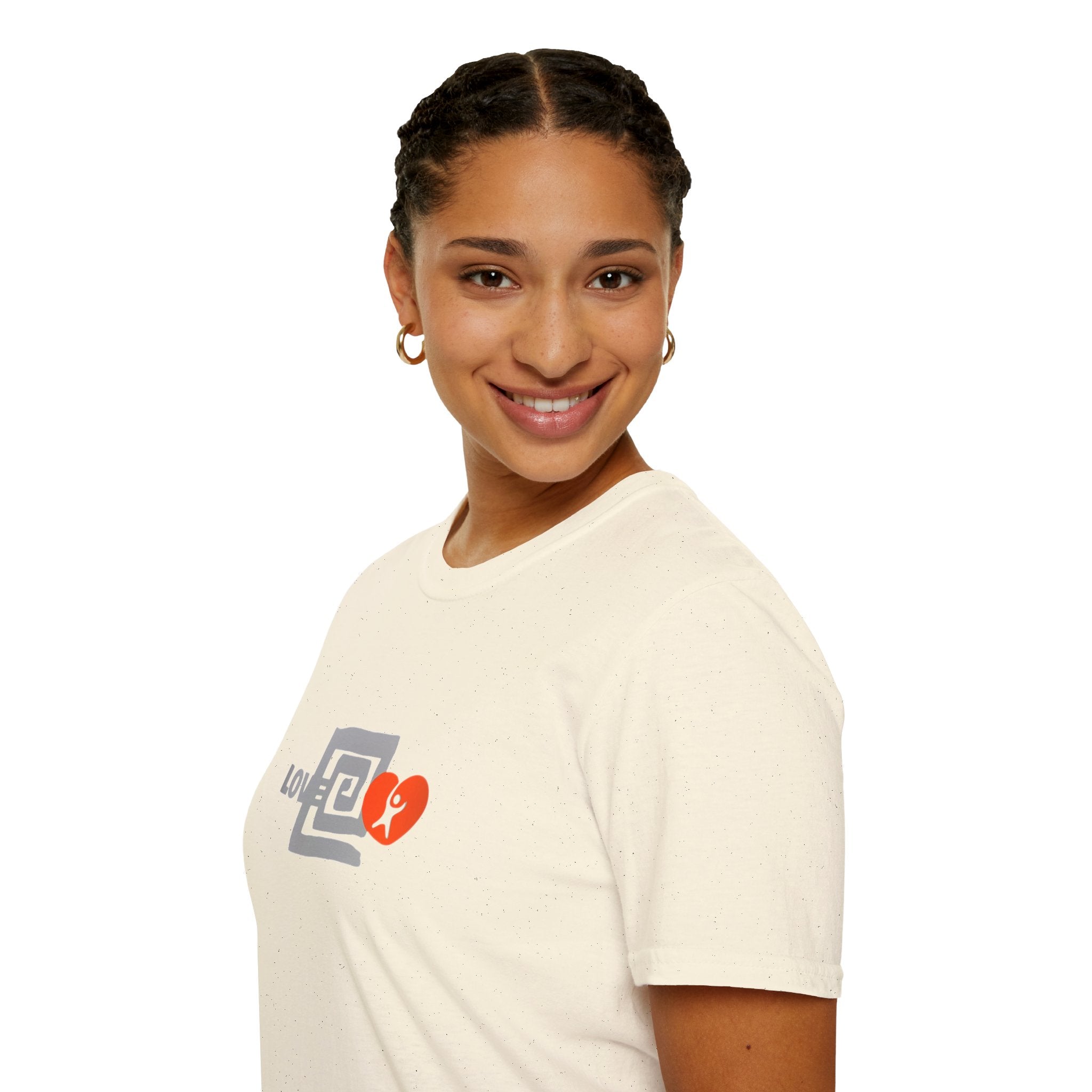 Cute Love Graphic Unisex T-Shirt Printify