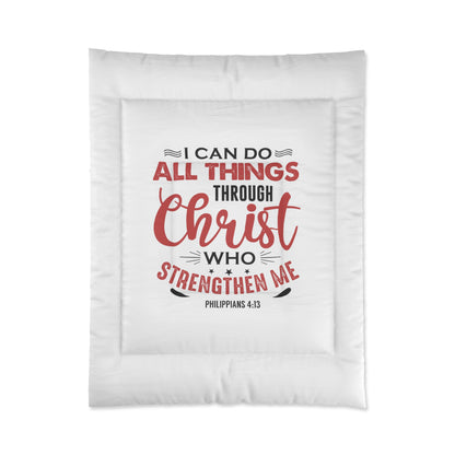 I Can Do All Things Comforter
