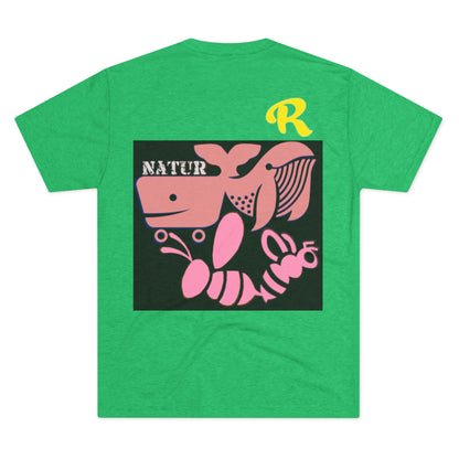 Unisex Tri-Blend Crew Tee - Honey Tee