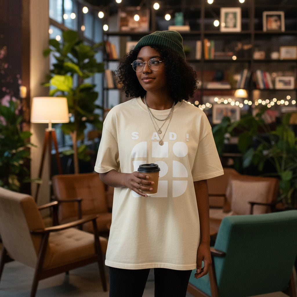 Statement Tee-Sad! Unisex Printify