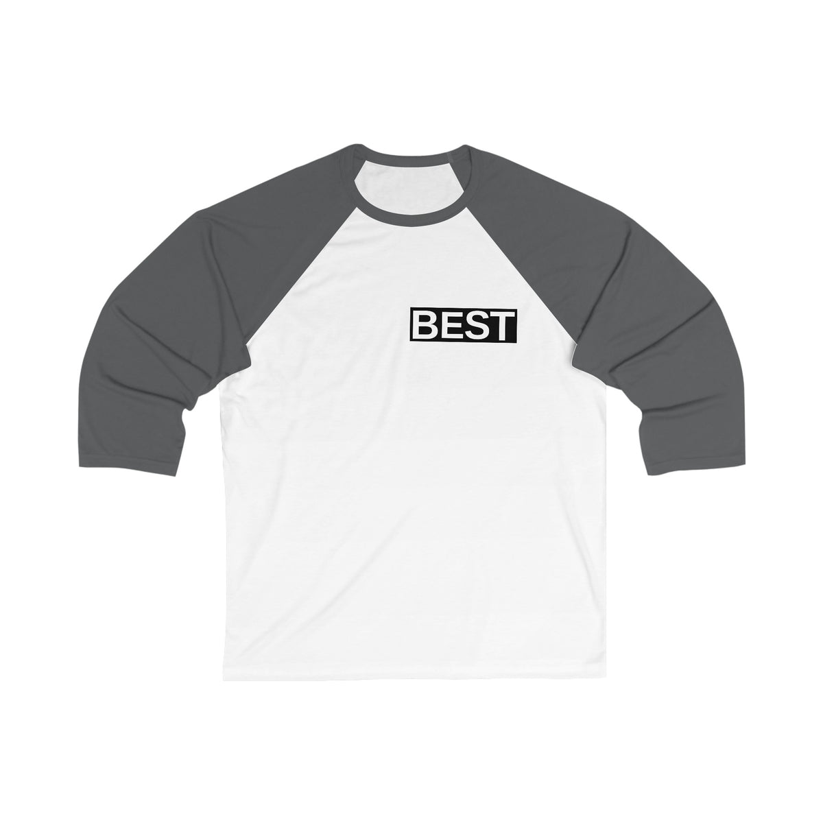 BEST 3\4 Sleeve Baseball Tee