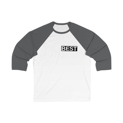 BEST 3\4 Sleeve Baseball Tee