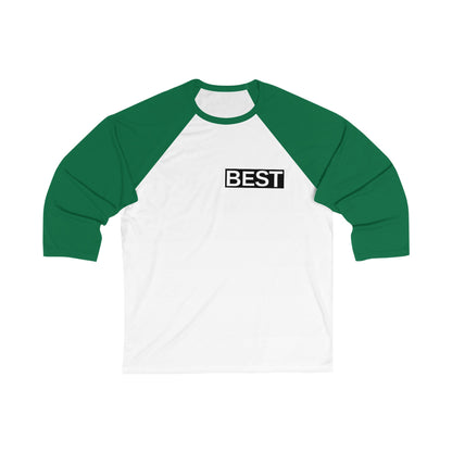 BEST 3\4 Sleeve Baseball Tee