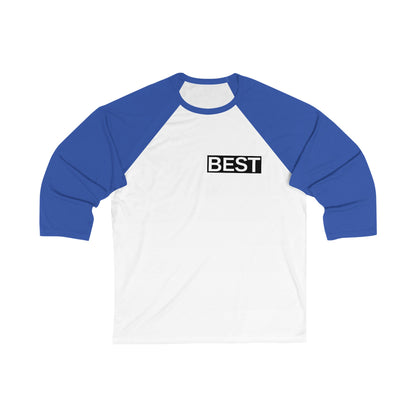 BEST 3\4 Sleeve Baseball Tee