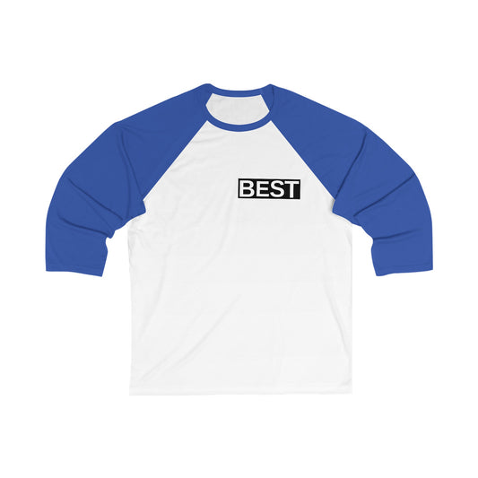 BEST 3\4 Sleeve Baseball Tee