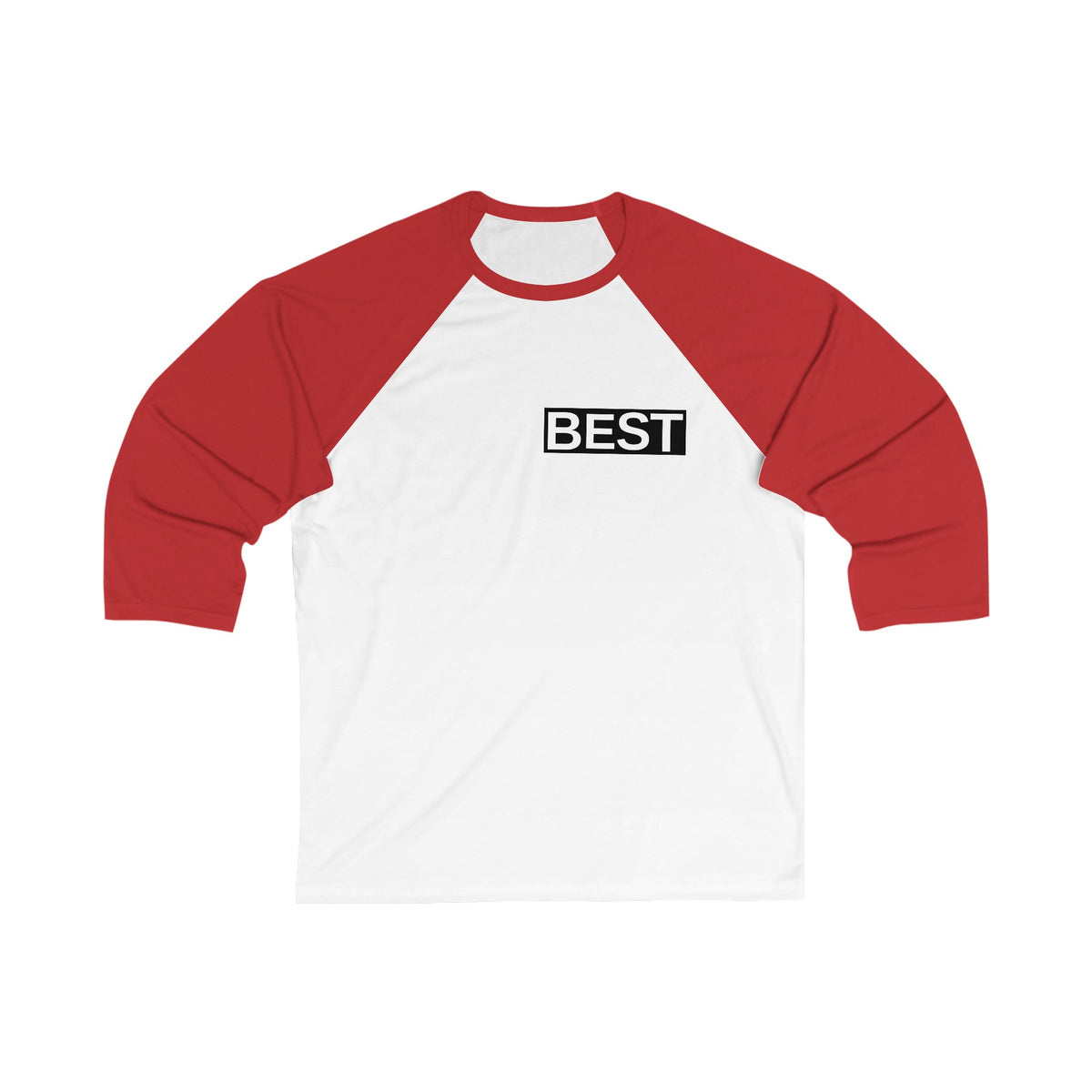 BEST 3\4 Sleeve Baseball Tee