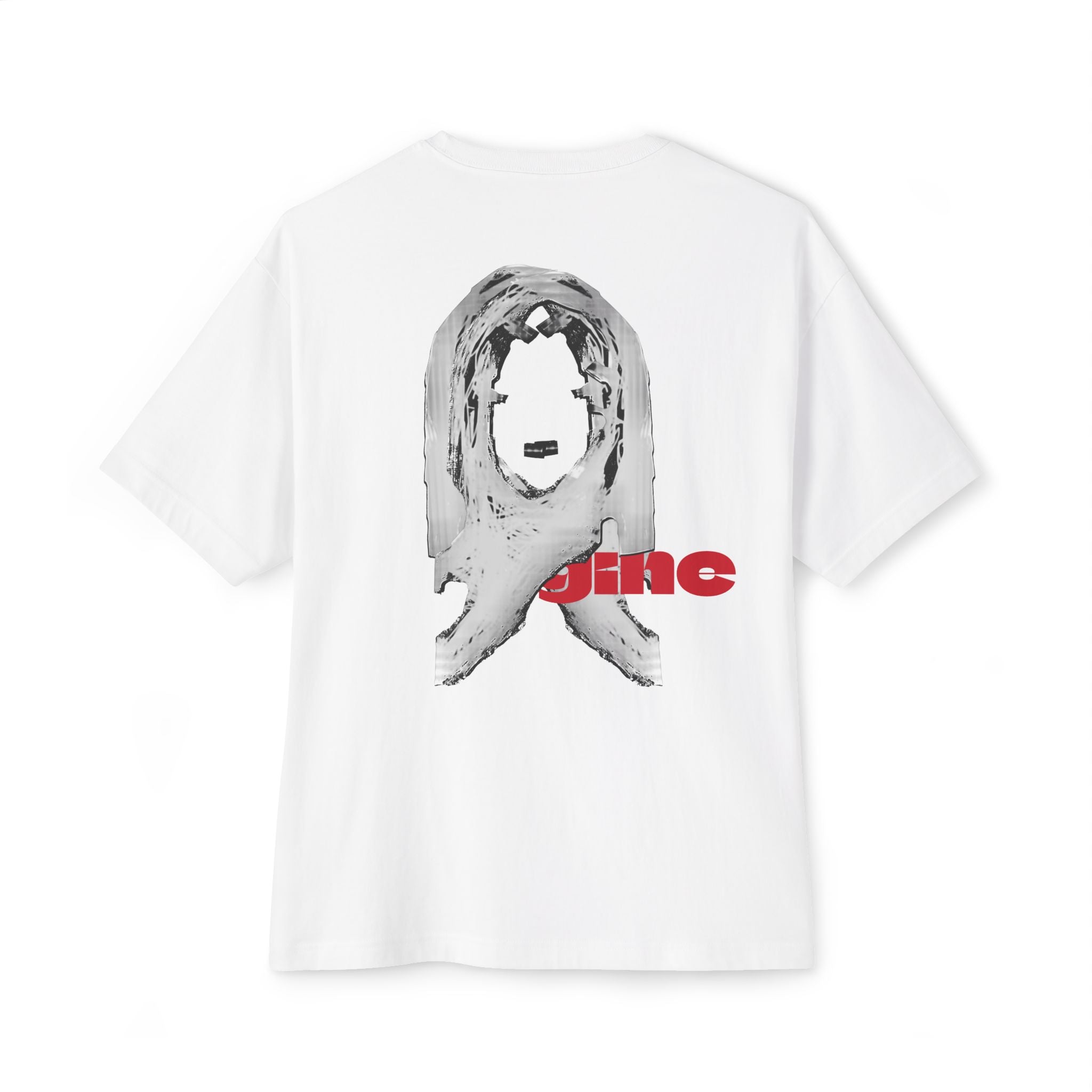 Oversized Boxy Tee - Unique Gine Design