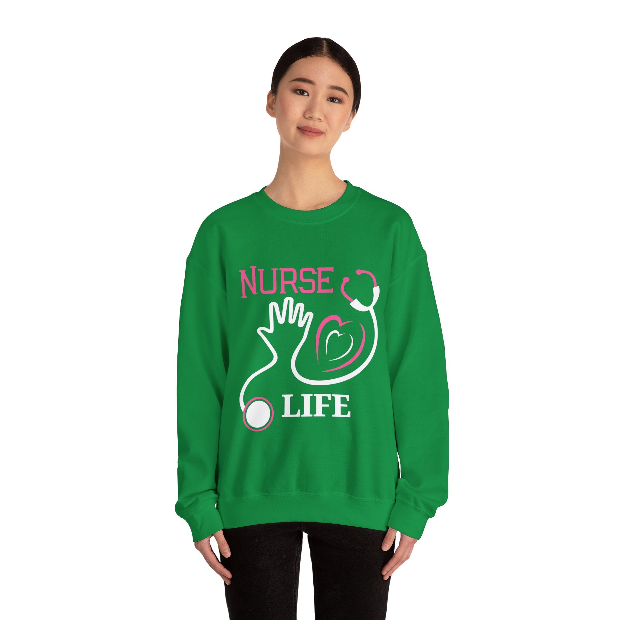 Sweat-shirt unisexe Nurse Life 