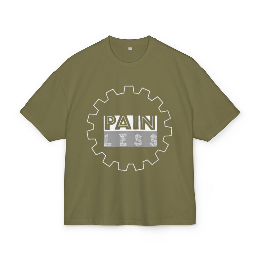 T-Shirt - Painless Graphic Print Unisex Ultra Heavy Cotton Box Tee