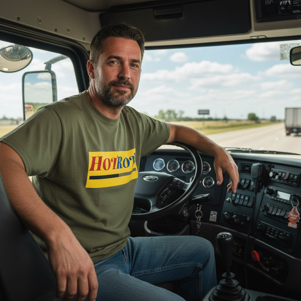 Vintage Graphic Tee: Retro Hot Rods, Unisex Box Tee, Classic Car Shirt, Automotive Gift, Casual Streetwear Printify