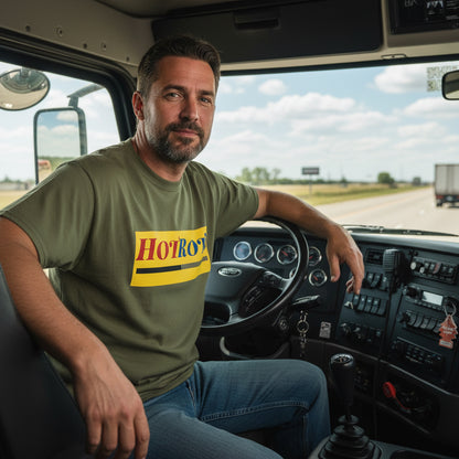 Vintage Graphic Tee: Retro Hot Rods, Unisex Box Tee, Classic Car Shirt, Automotive Gift, Casual Streetwear Printify