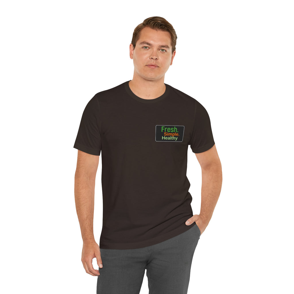 Unisex Fresh Healthy Short Sleeve Tee