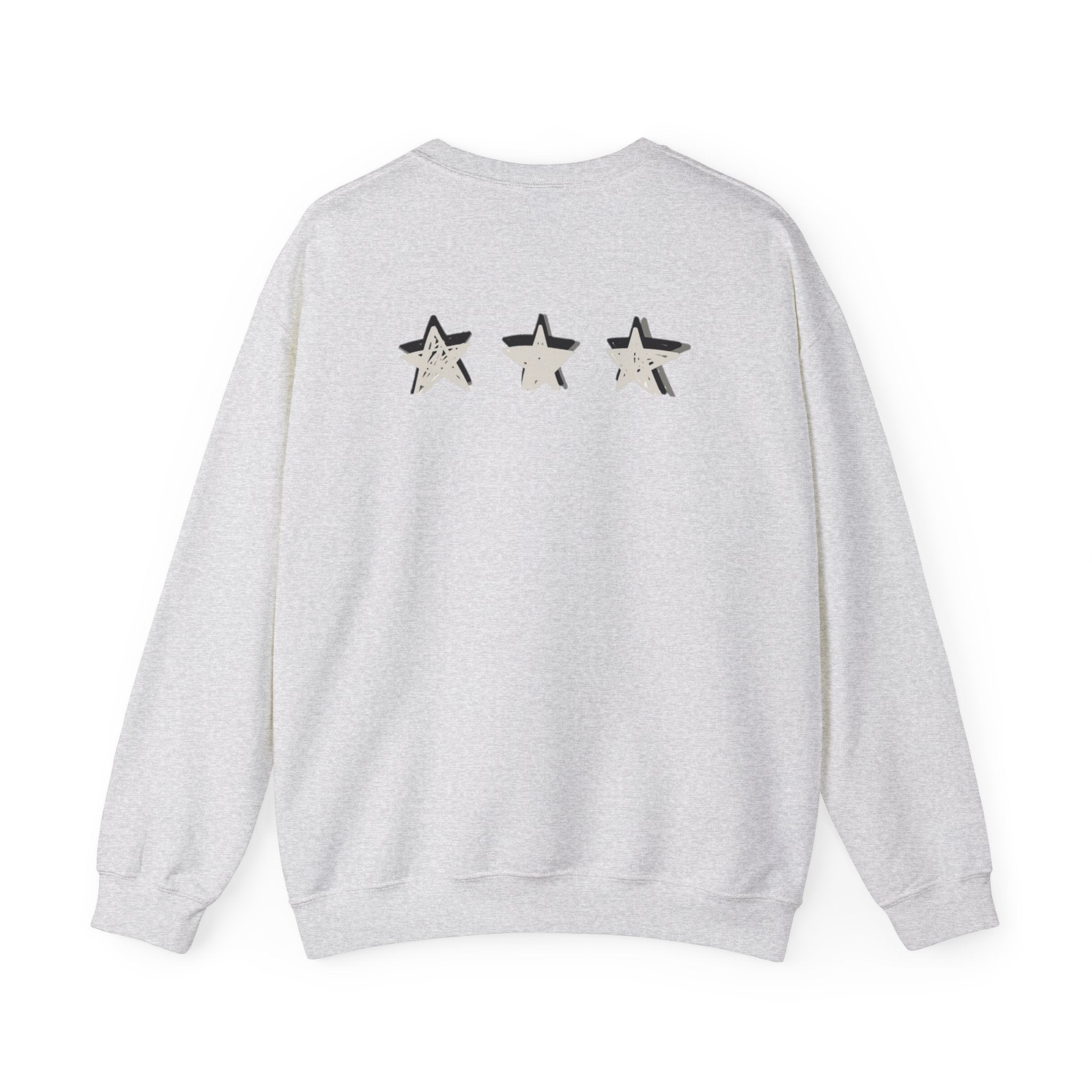 3 Star Heavy  Crewneck Sweatshirt