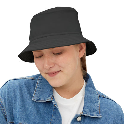 Stylish Black Bucket Hat for All Seasons