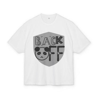 T-Shirt Back off Unisex Ultra Heavy Cotton Box Tee