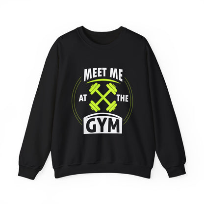 Rencontrez-moi au sweat-shirt unisexe du gymnase 