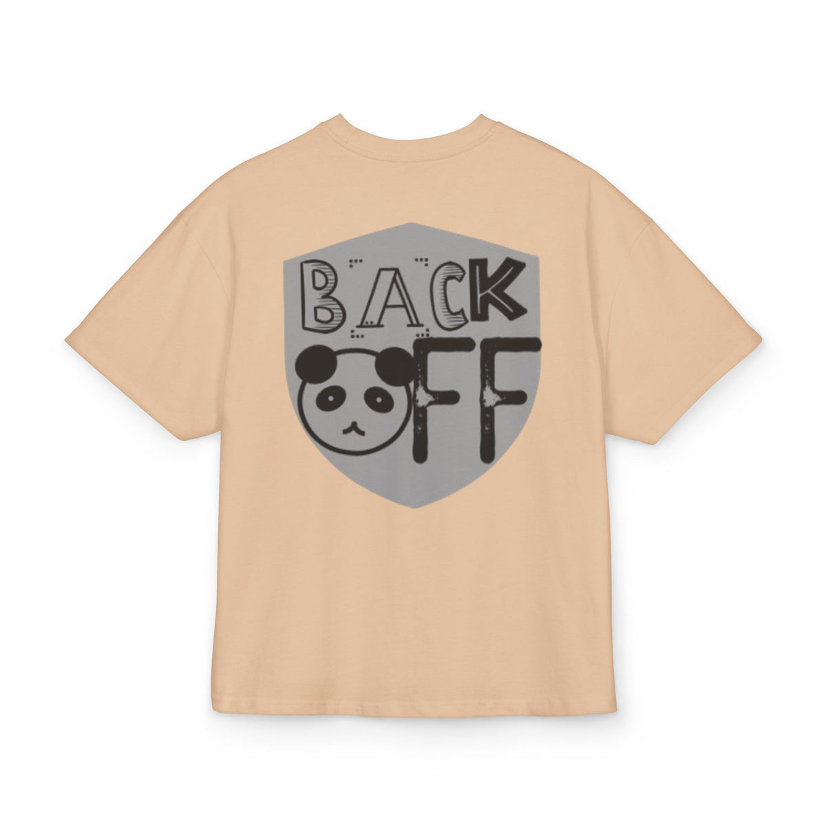 T-Shirt Back off Unisex Ultra Heavy Cotton Box Tee