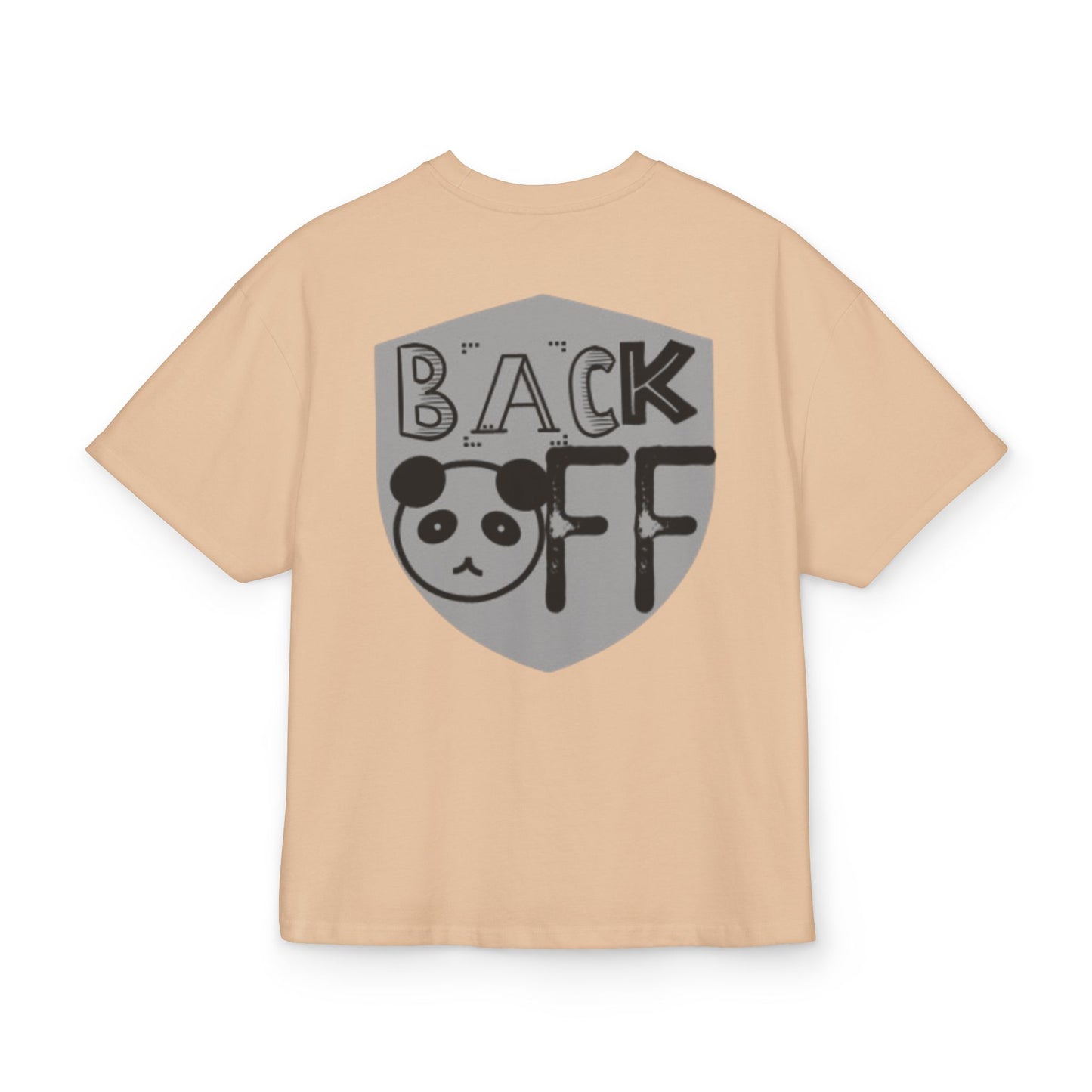 T-Shirt Back off Unisex Ultra Heavy Cotton Box Tee