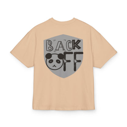 T-Shirt Back off Unisex Ultra Heavy Cotton Box Tee