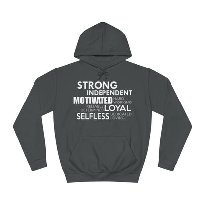 Strong Independent Motivated Unisex Hoodie