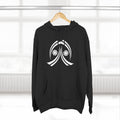 Cozy Three-Panel Fleece Hoodie, Perfect for Fall, Streetwear, Casual Outfits, Gift for Him/Her, Unique Layering Piece Printify