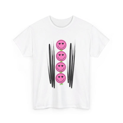RCNSONS Unisex Heavy Cotton Smileys Tee