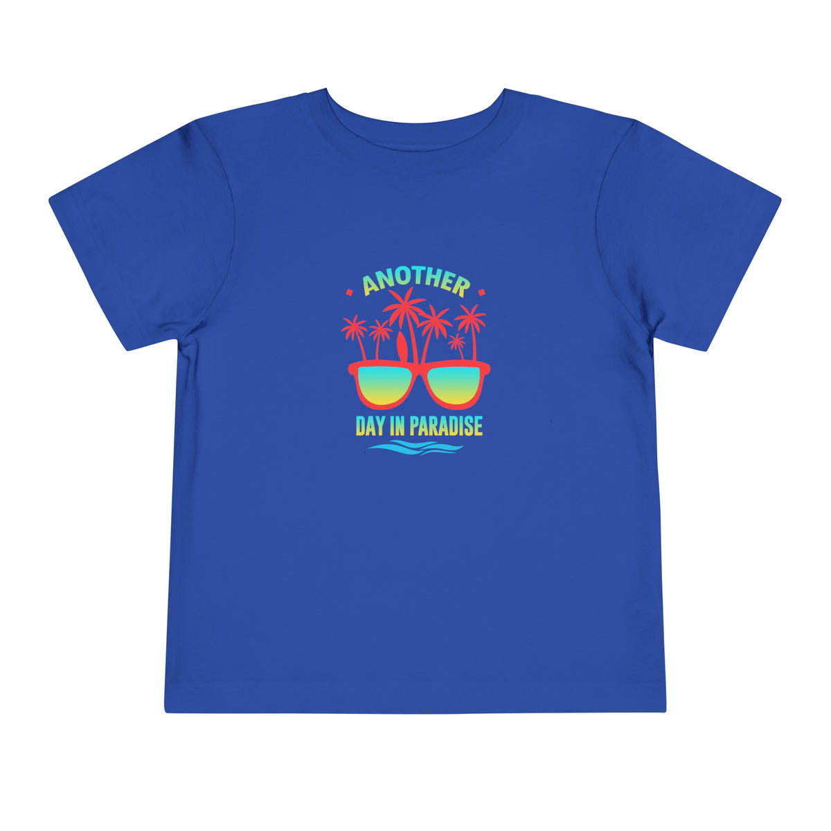 T-shirt pour tout-petits Un autre jour au paradis 