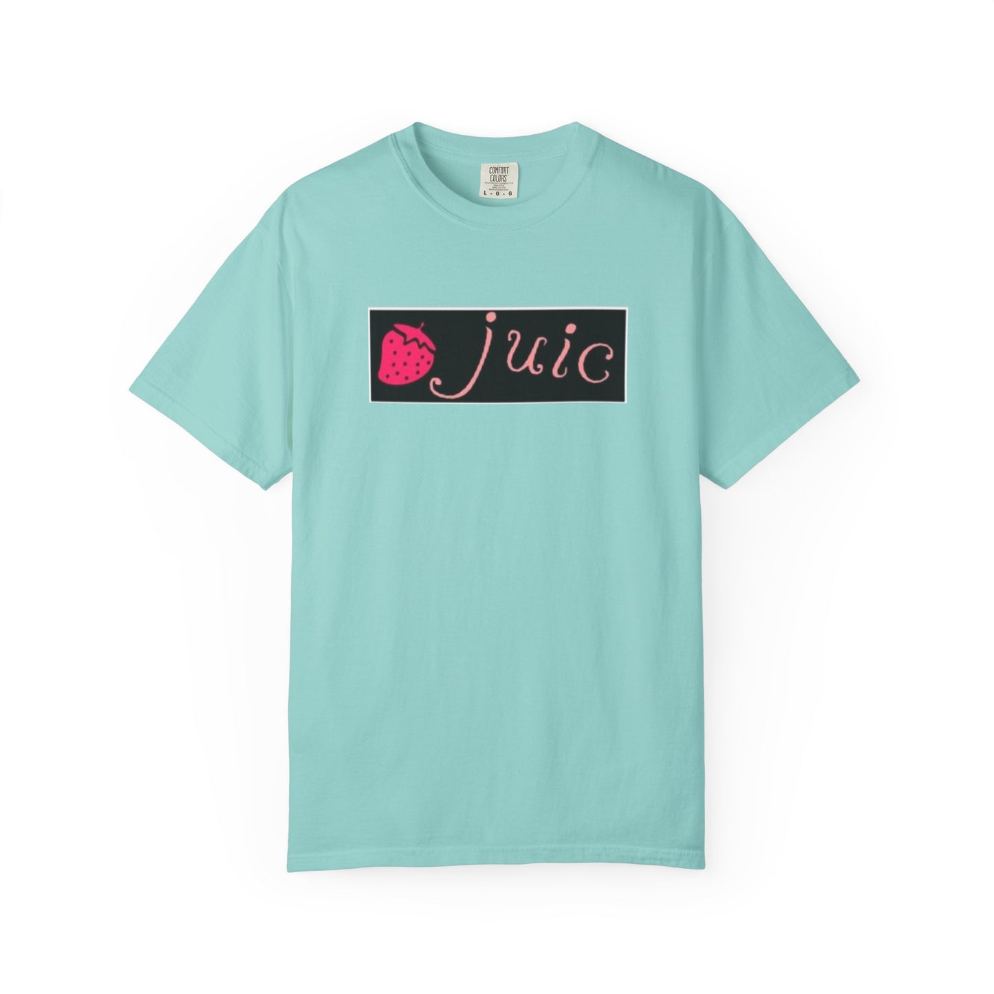 Strawberry JUIC Unisex T-Shirt, Cute Graphic Tee, Summer Apparel, Gift for Fruit Lovers, Trendy Fashion, Casual Wear