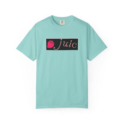 Strawberry JUIC Unisex T-Shirt, Cute Graphic Tee, Summer Apparel, Gift for Fruit Lovers, Trendy Fashion, Casual Wear