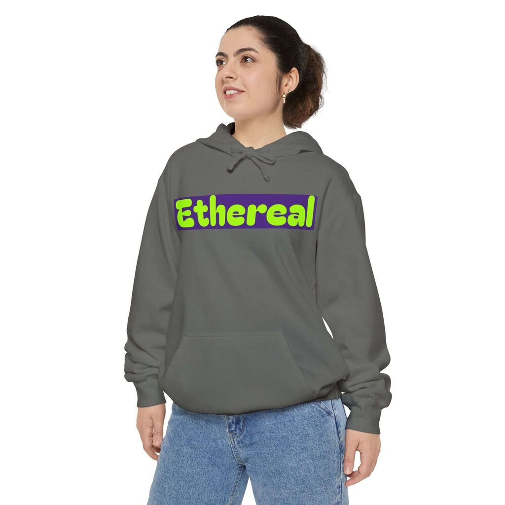 Garment-Dyed Hoodie - Ethereal RC'nSONS design