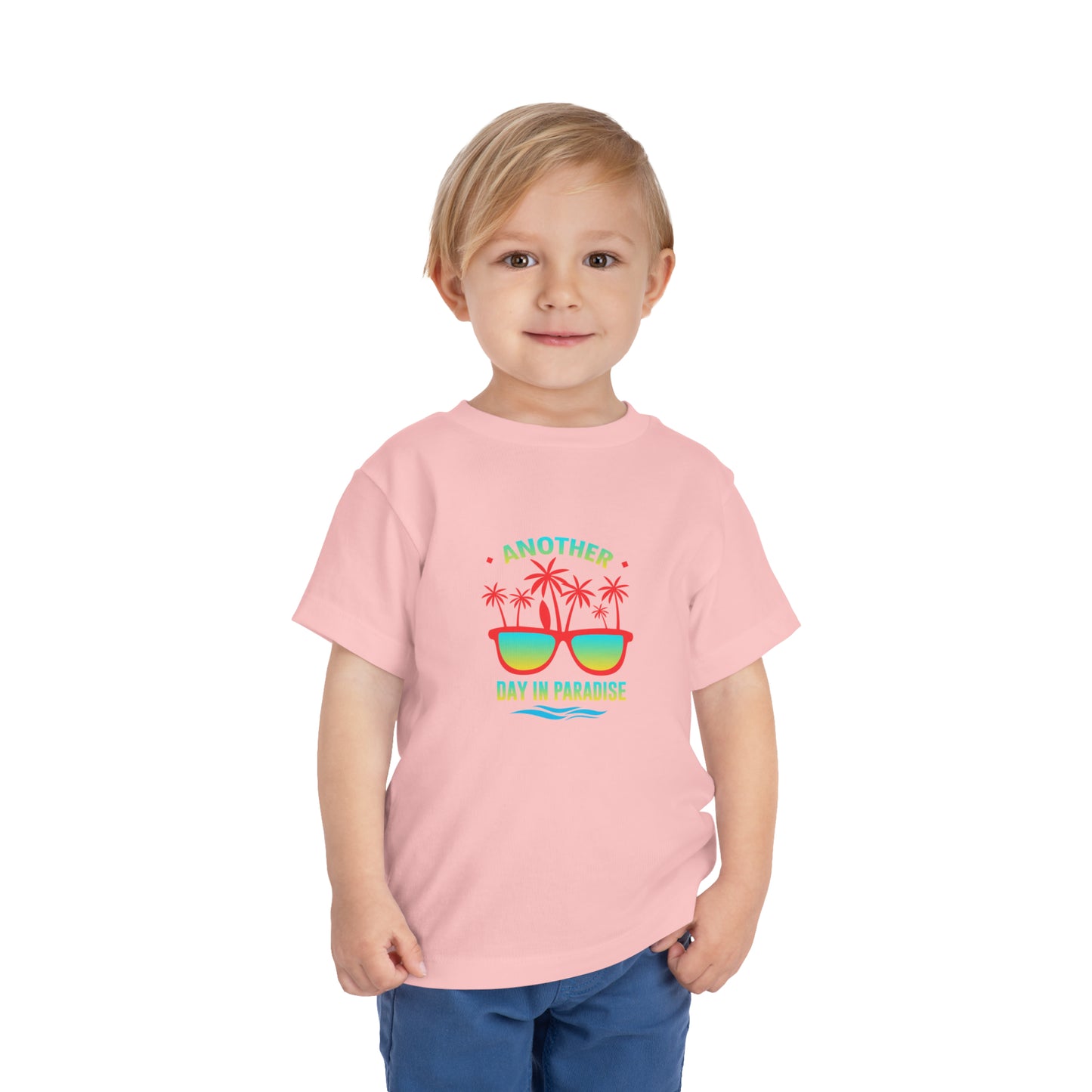 T-shirt pour tout-petits Un autre jour au paradis 