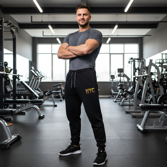 NYC Embroidered Unisex Joggers Printify