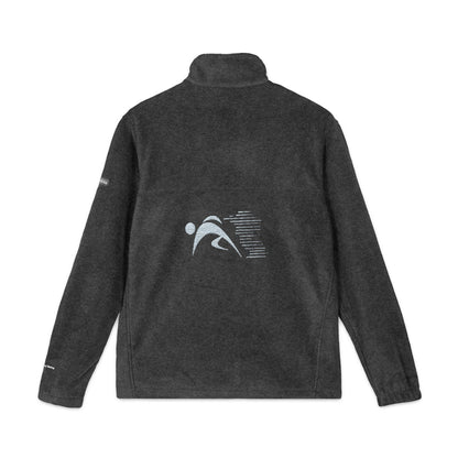 Cozy Outdoor Fleece Jacket for Adventure Lovers, Hiking Gift, Embroidered Columbia Jacket, Winter Wear, Casual Jacket, Travel [...] Printify