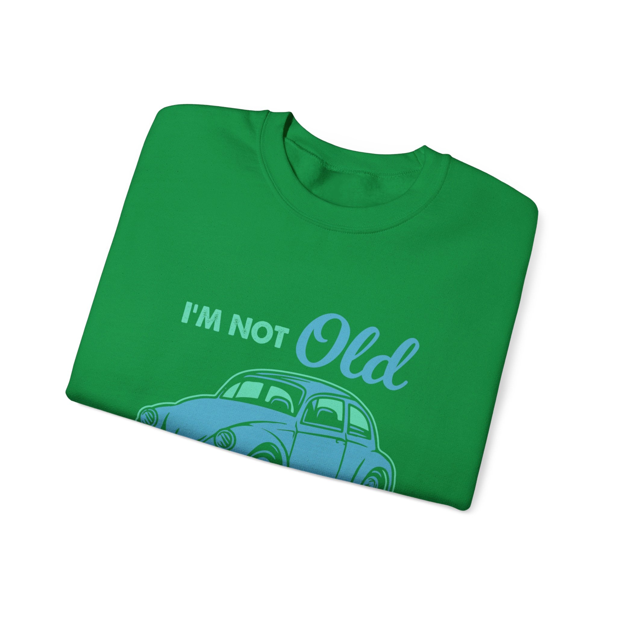 Je ne suis pas vieux, je suis un sweat-shirt unisexe classique 