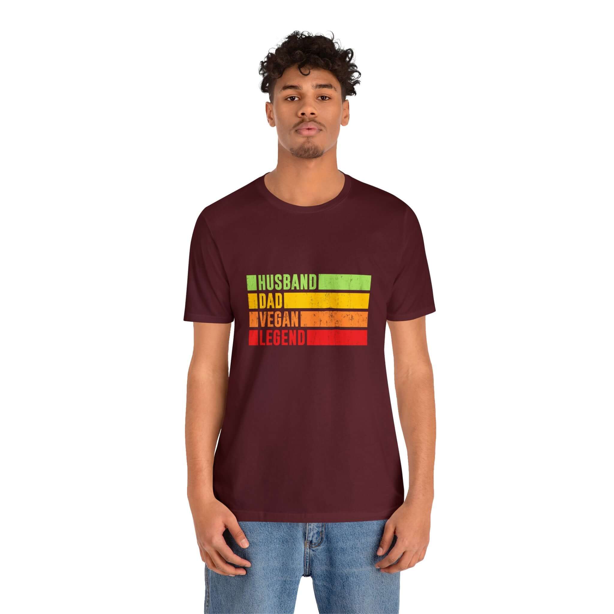 Husband Dad Vegan Legend Unisex Tee - RC’nSONS