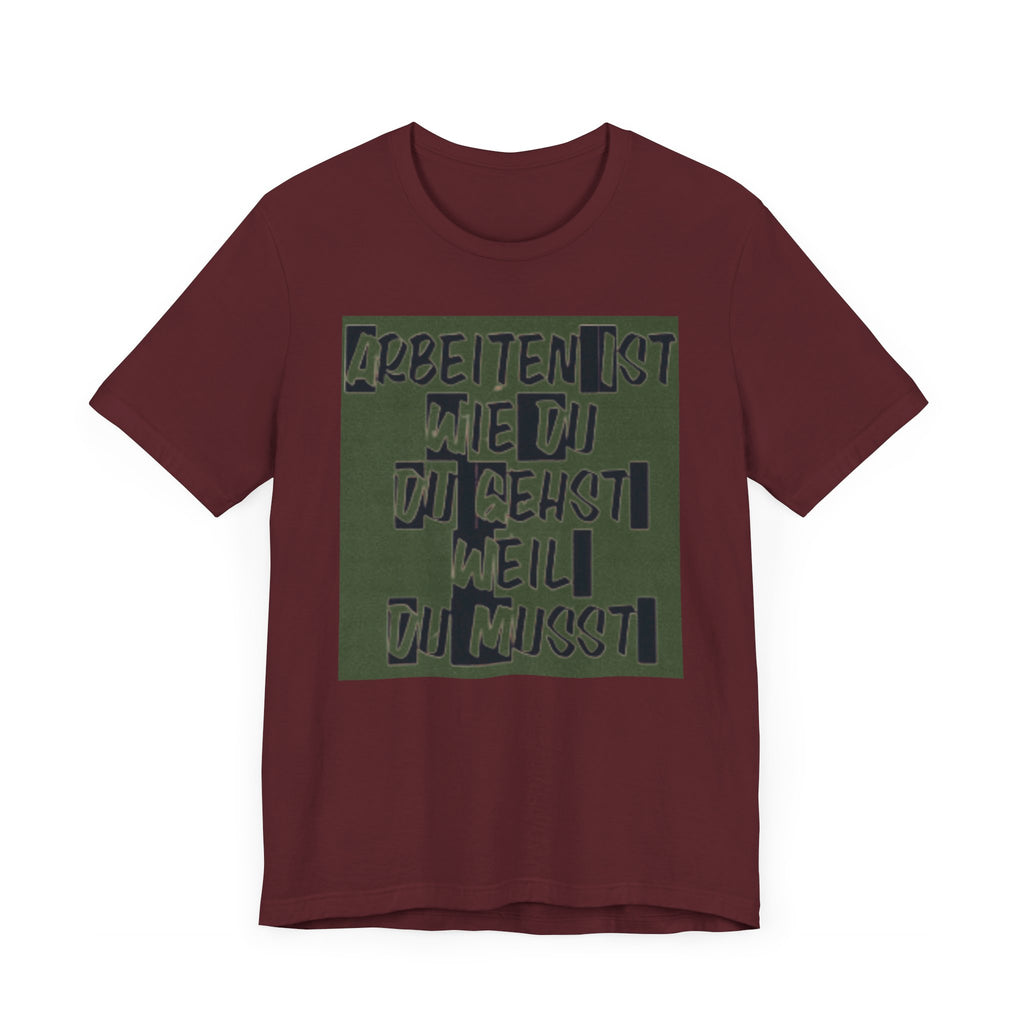 Unisex Jersey Short Sleeve Tee