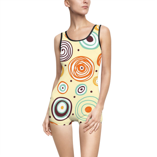 Women's Vintage Swimsuit (AOP)