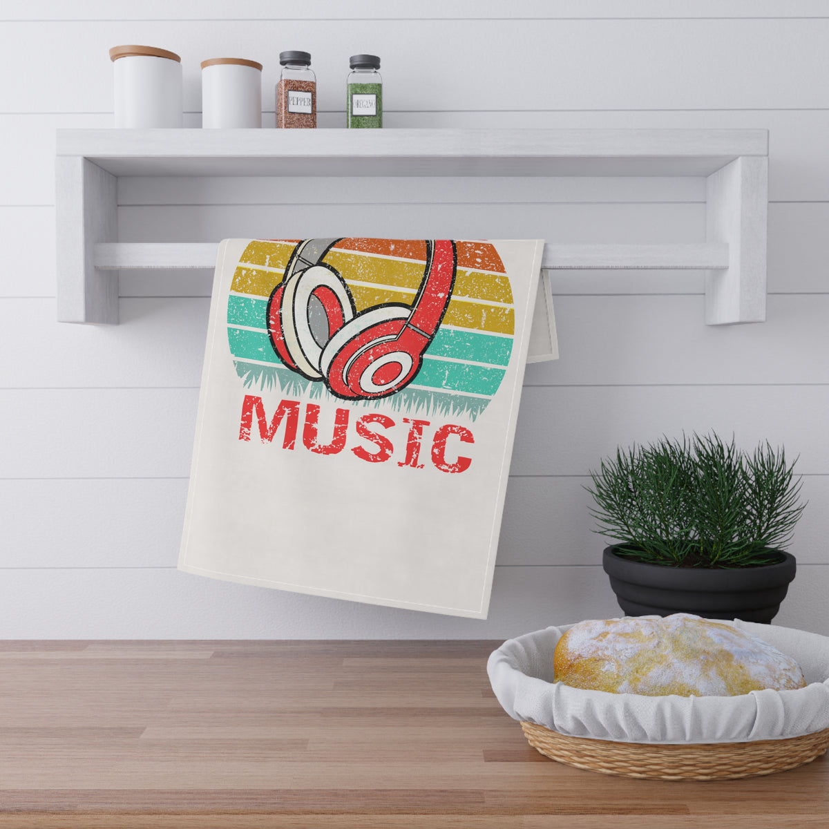 Music Kitchen Towel