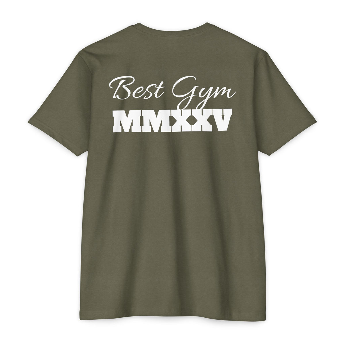 Best Gym Unisex CVC Jersey T-Shirt - Comfortable Fitness Apparel