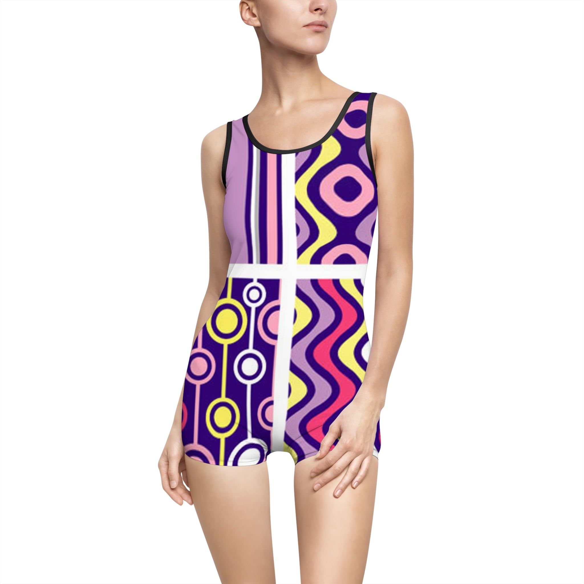 Women's Vintage Swimsuit (AOP)
