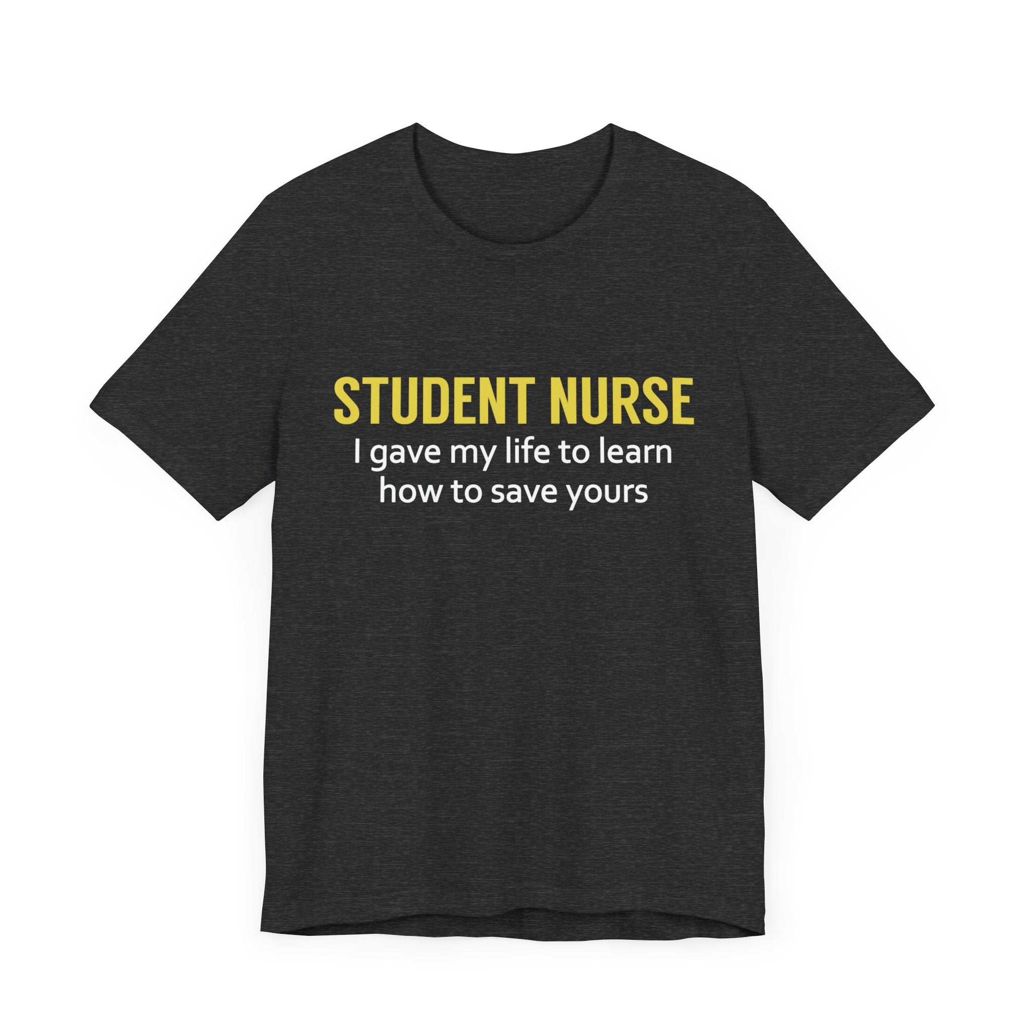 Tee-shirt unisexe infirmière étudiante 