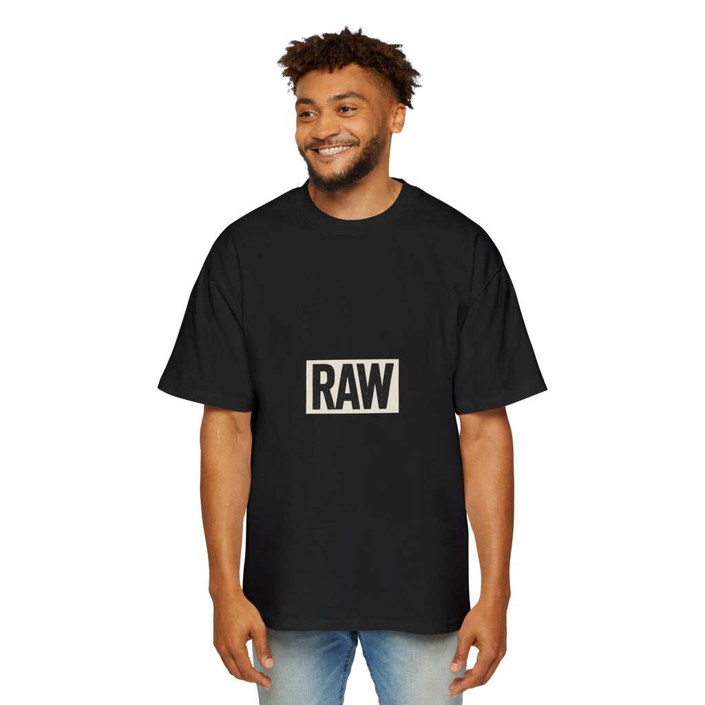 Oversized Tee - Raw Unique Design Printify