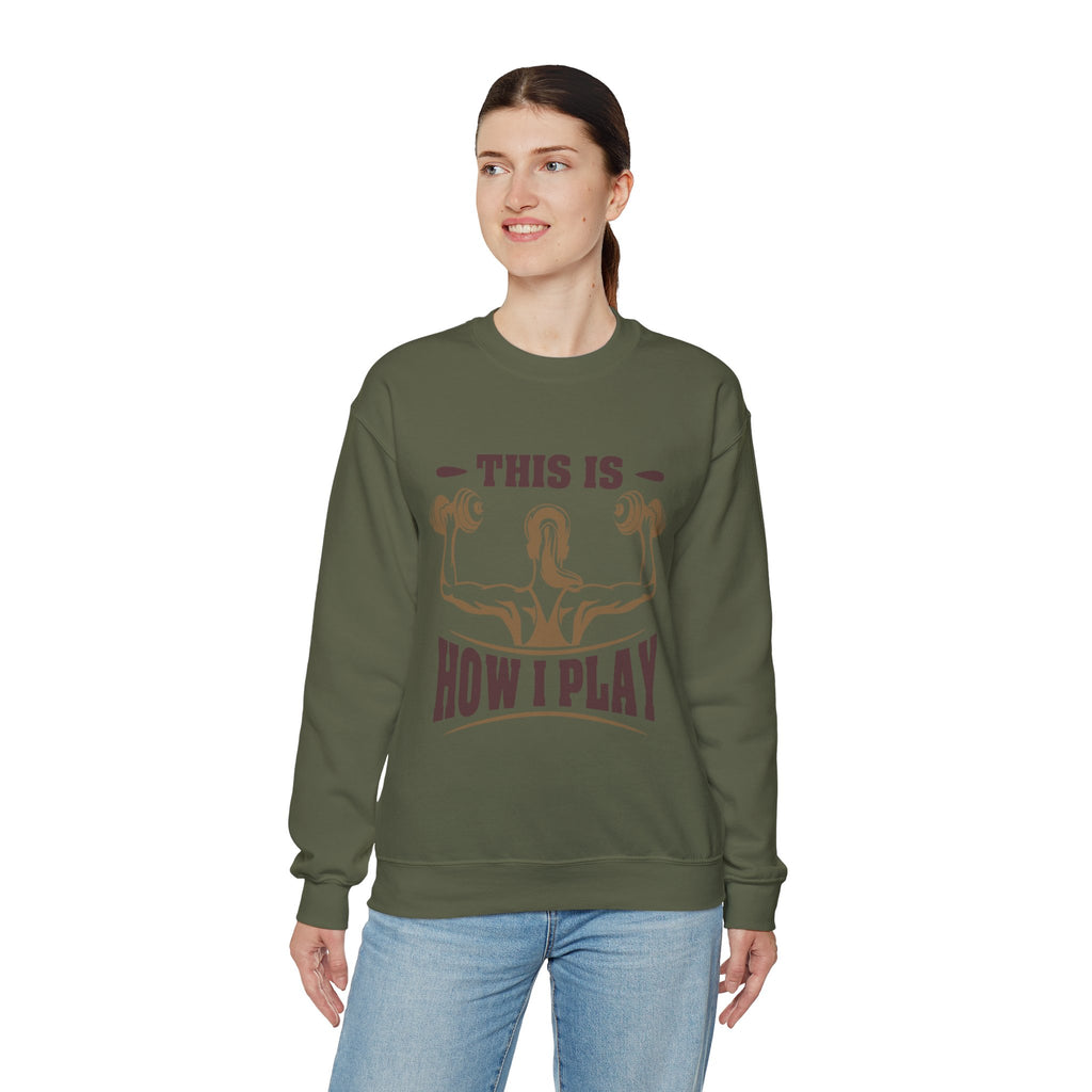 C’est comme ça que je joue Sweatshirt unisexe 