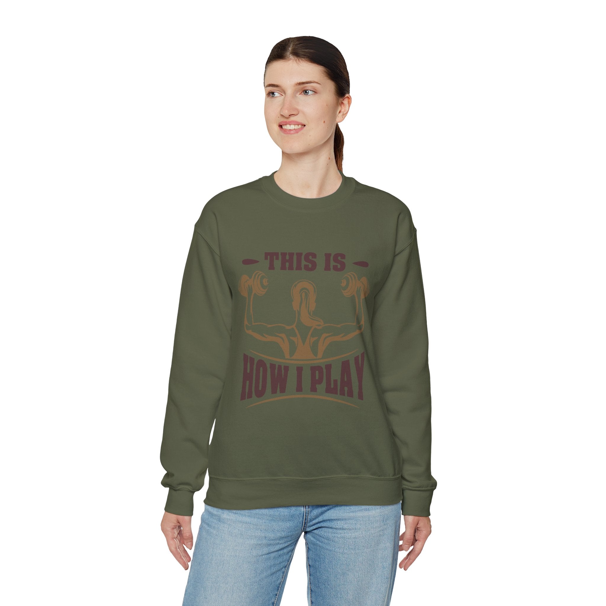 C’est comme ça que je joue Sweatshirt unisexe 