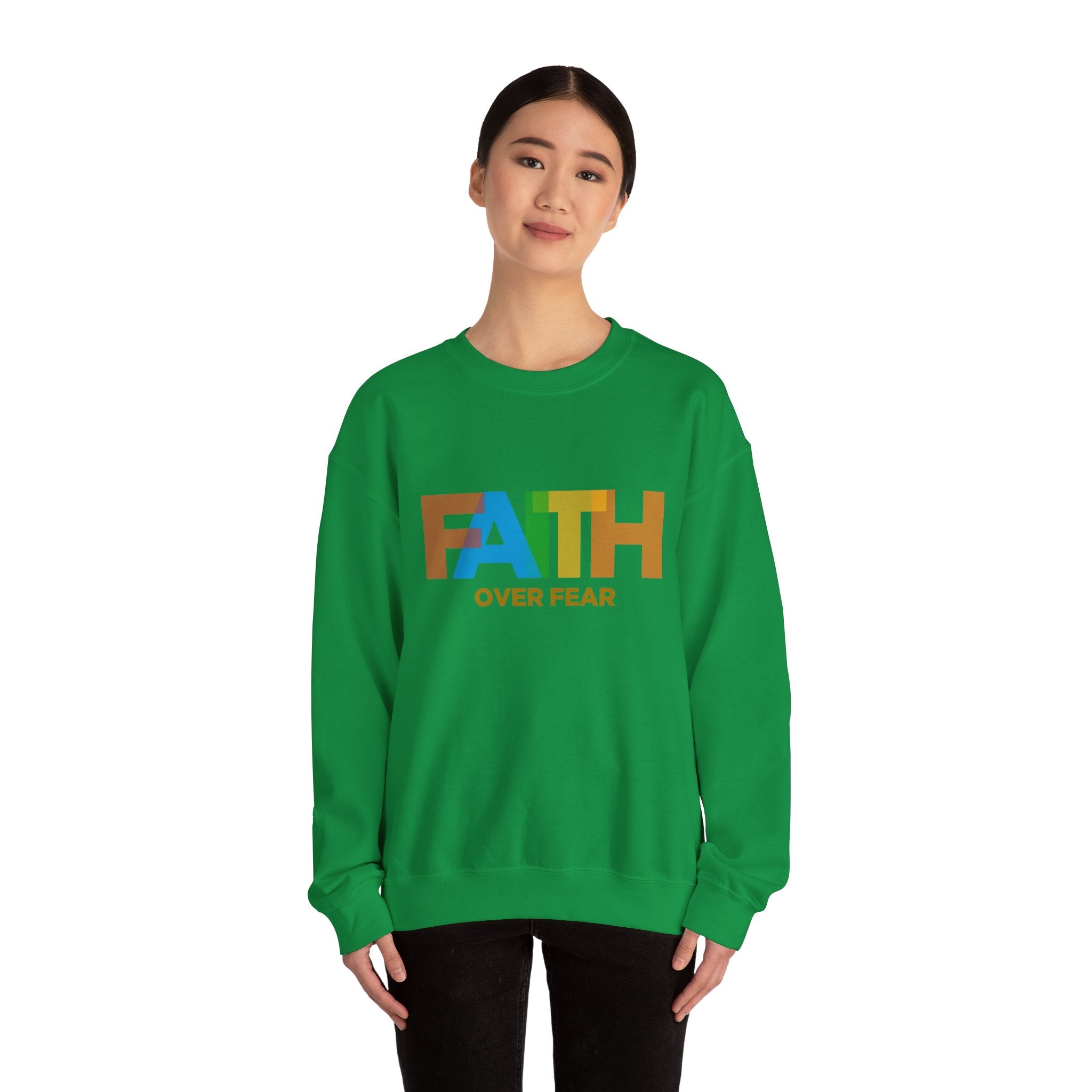 Sweat-shirt unisexe Faith Over Fear 