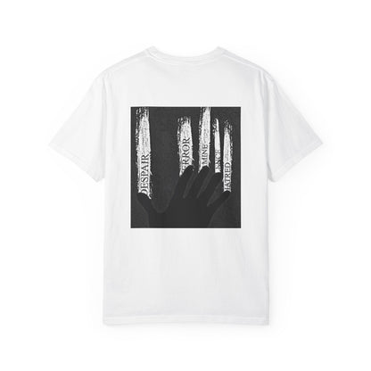 Garment-Dyed T-shirt, Unisex Black Graphic Tee, Motivational Shirt, Casual Streetwear, Perfect Gift for Friends Printify