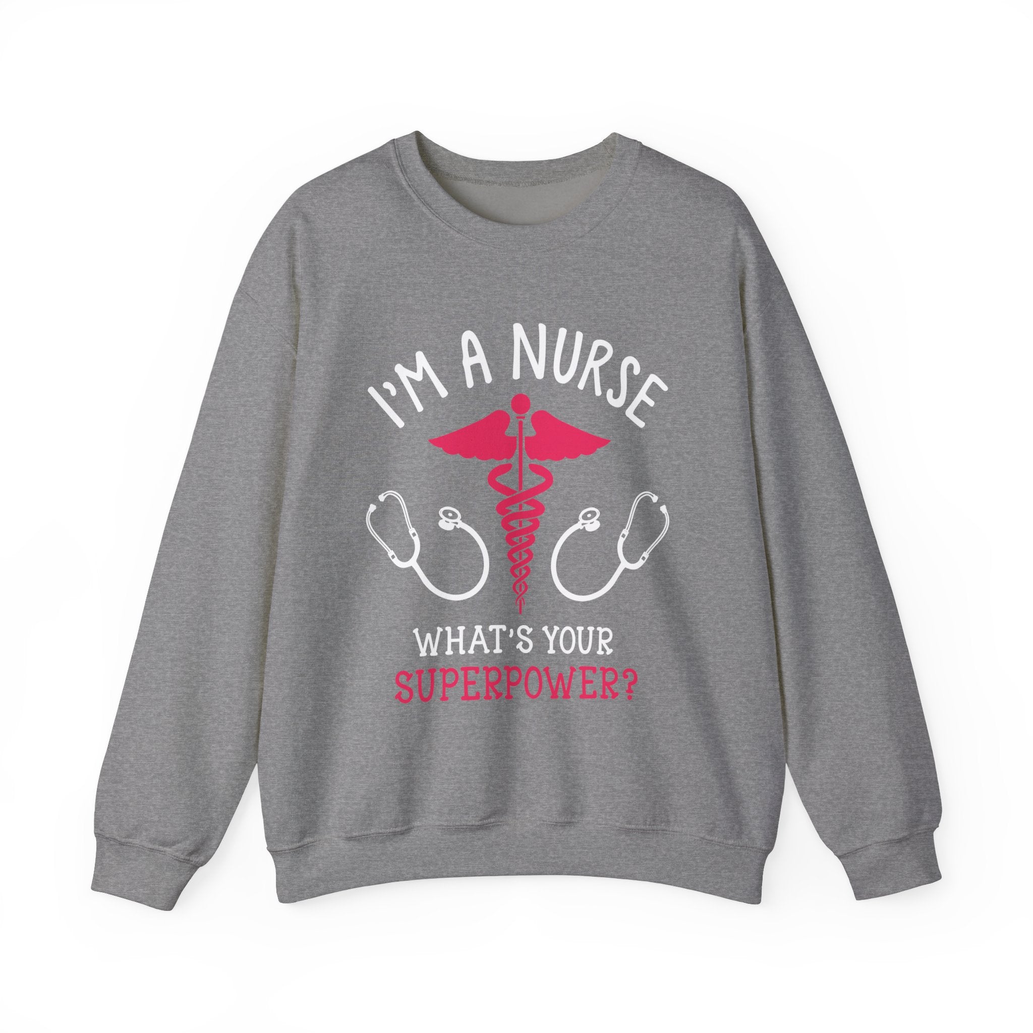 Je suis un sweat-shirt unisexe infirmière 