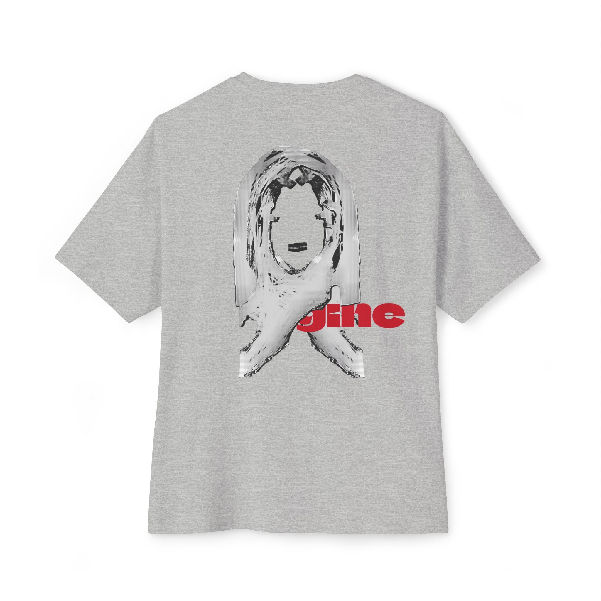 Oversized Boxy Tee - Unique Gine Design
