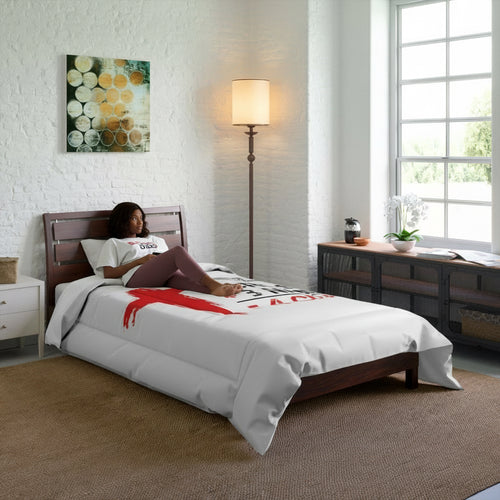 1Cross 3Nails Comforter Printify