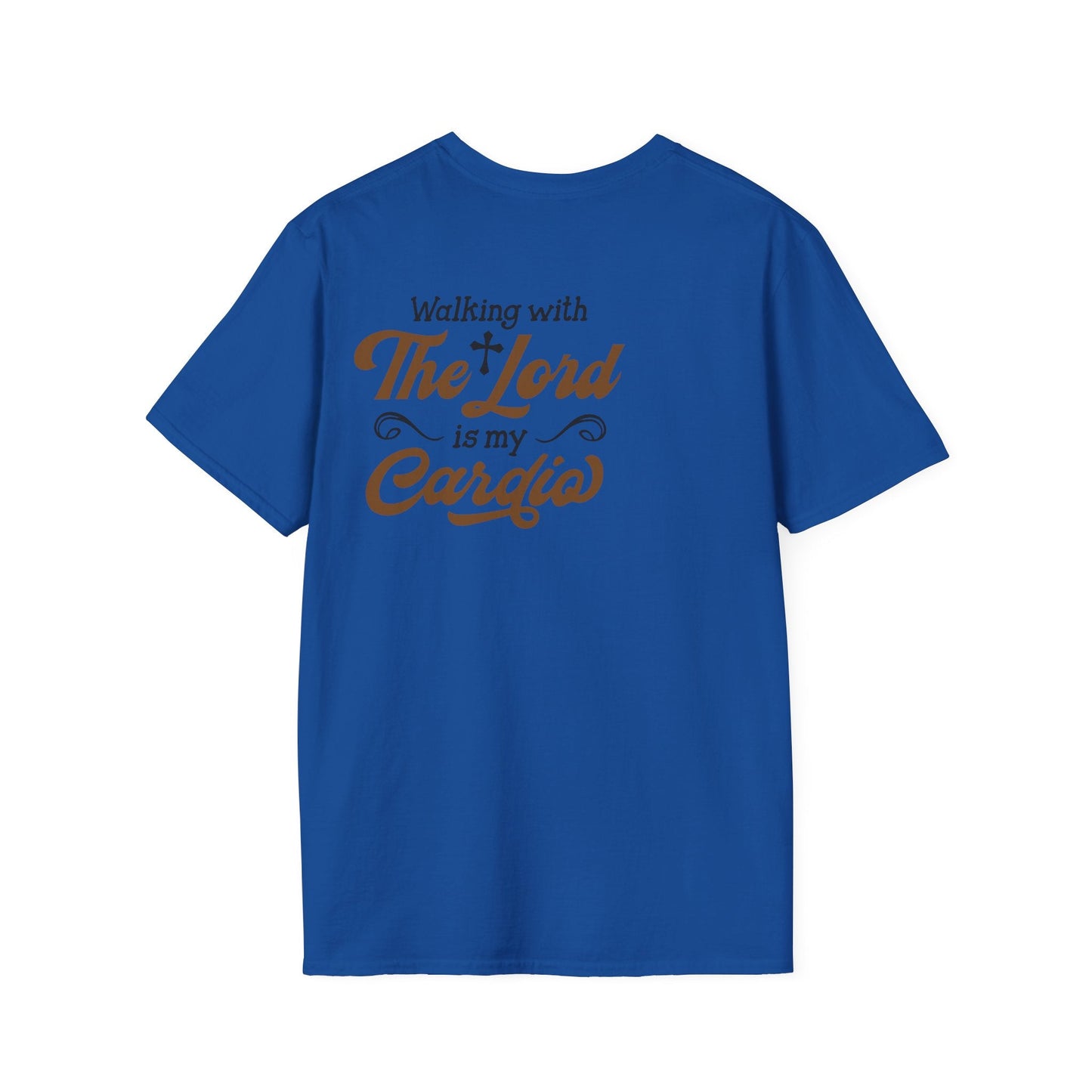 Faith-Inspired Unisex T-Shirt, The Lord is My Cardia, Christian Apparel, Spiritual Gift, Everyday Comfort Wear, Perfect for Church, [...] Printify